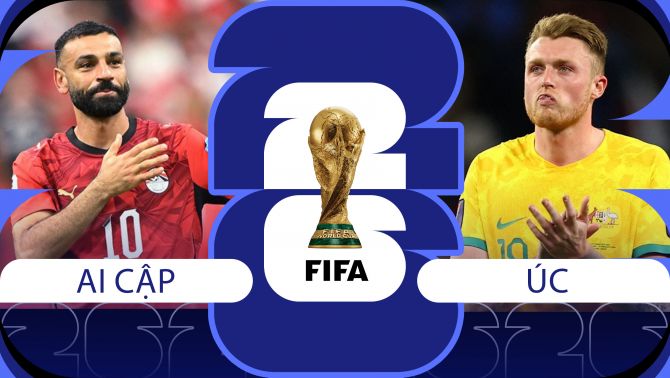 Nhận định bóng đá, dự đoán tỷ số Úc vs Ai Cập 1h ngày 4/7- World Cup 2026: Mohamed Salah đối đầu Harry Souttar