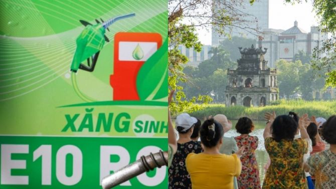Sau 1 tháng dùng xăng E10, chất lượng không khí Hà Nội, TPHCM thay đổi bất ngờ