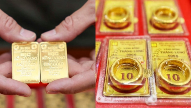 Cập nhật giá vàng hôm nay 6/7: Vàng trong nước diễn biến 'lạ thường', 2 chiều mua-bán thận trọng