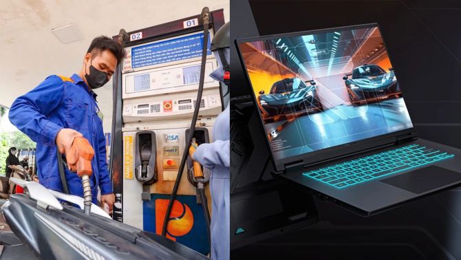 Giá xăng dầu ngày 6/7: Dầu diesel giảm hơn 7.500 đồng trong 1 tháng, laptop gaming Gigabyte giá giảm sâu
