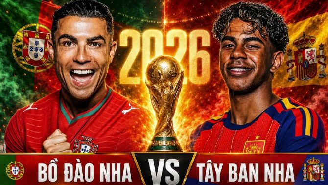 Kết quả bóng đá, tỷ số Bồ Đào Nha vs Tây Ban Nha - World Cup 2026: Ronaldo nhận trái đắng
