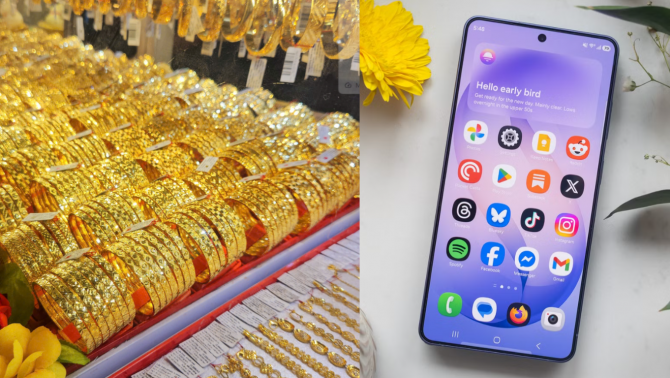 Giá vàng hôm nay tối 7/7: Giá vàng miếng giảm sốc 1,4 triệu đồng/lượng, Samsung S26 Ultra giảm tới 18%