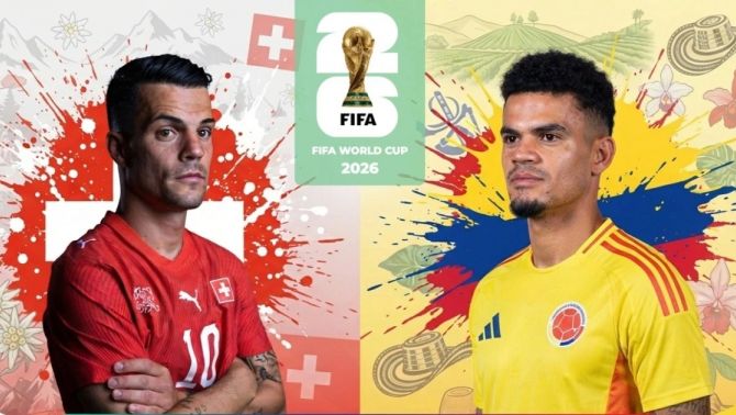 Trực tiếp bóng đá Thụy Sĩ vs Colombia, 3h ngày 8/7 - Link xem trực tiếp World Cup 2026 trên VTV6 HD