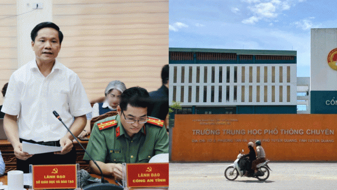 CHÍNH THỨC: Sở Giáo dục Tuyên Quang nói gì về vụ điểm Toán bất thường tại trường chuyên?