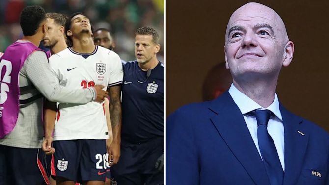 Xóa thẻ đỏ của ĐT Mỹ, tăng gấp đôi án phạt cho sao ĐT Anh, FIFA biến World Cup 2026 thành trò cười?