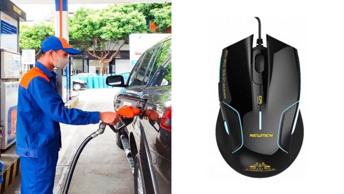 Giá xăng dầu trưa 10/7: RON92 chỉ hơn 19.000 đồng/lít, dầu cực rẻ, chuột gaming Newmen giá chỉ vài lít xăng