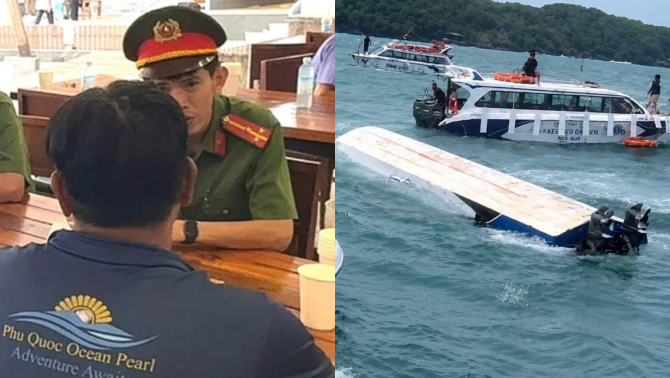Lý do thuyền trưởng trong vụ lật ca nô ở Phú Quốc bị khởi tố hình sự, PGD Công an tỉnh cho biết có dấu hiệu tội phạm