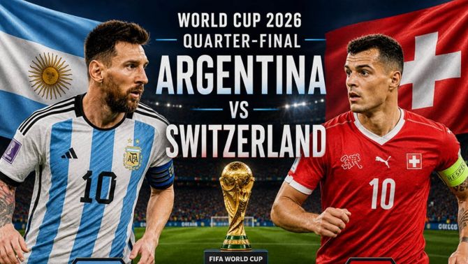 Dự đoán tỷ số Argentina vs Thụy Sĩ 8h00 12/7 - Nhận định bóng đá World Cup 2026 hôm nay