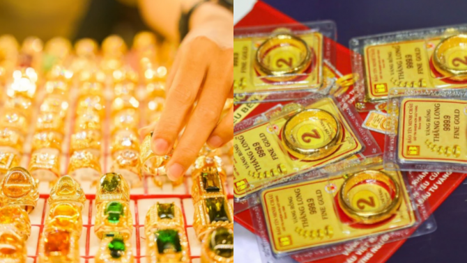 Bảng giá vàng hôm nay tối 13/7: Vàng SJC nhẫn trơn 9999 đồng loạt 'xả giá', rủi ro mua đuổi bắt đáy!