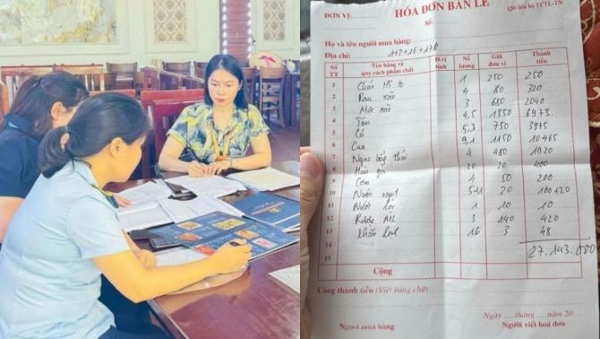 Diễn biến bất ngờ vụ nhà hàng ở Bãi Cháy bị tố chặt chém hóa đơn hải sản 27 triệu đồng