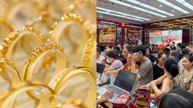 Giá vàng hôm nay 14/7 chốt phiên: Vàng SJC nhẫn trơn 9999 'xả giá' sâu, 1 nơi mua đắt bán rẻ nhất