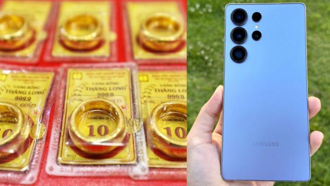 Giá vàng hôm nay tối 14/7 giảm 2 phiên liên tiếp, thủng mốc 147 triệu đồng, giá Samsung S25 giảm kỷ lục