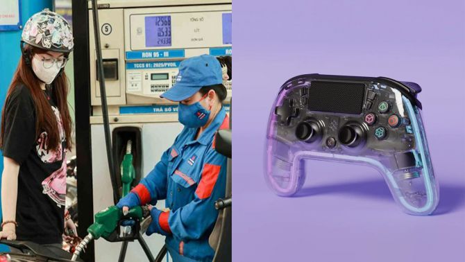Giá xăng dầu ngày 15/7 giảm thủng đáy, sắp về gần 18.000 đồng/lít, dàn tay cầm gaming giá có giảm sâu?