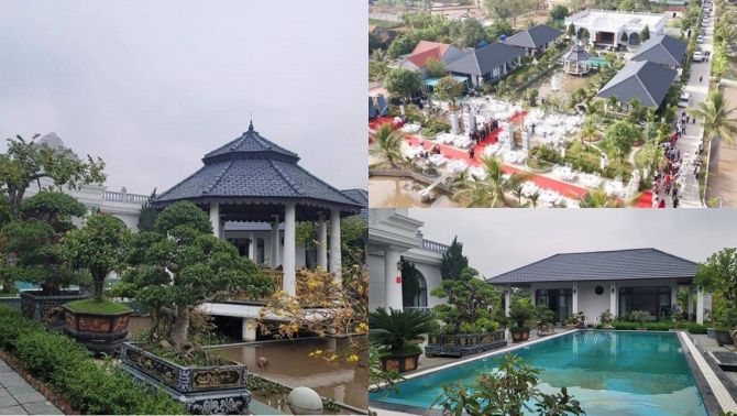 4 anh em vươn lên từ nghèo khó, xây 4 căn biệt thự hướng vào nhau, chi 40 tỷ đồng báo hiếu mẹ già