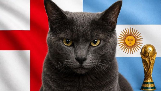 Dự đoán kết quả Anh vs Argentina - World Cup 2026: Mèo tiên tri báo tin vui cho Lionel Messi