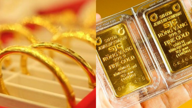 Bảng giá vàng hôm nay tối 15/7: Vàng SJC vàng nhẫn 9999 'bật chế độ tăng tốc', còn dư địa 'lên giá'