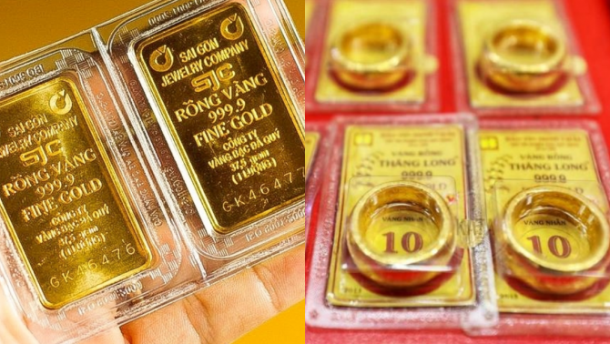 Giá vàng hôm nay 16/7 chốt phiên: Vàng SJC nhẫn trơn 9999 'giảm xen tăng', người mua bán thận trọng!