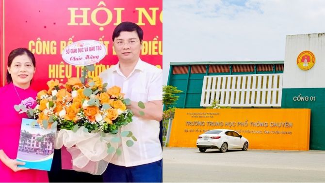 Lý lịch đáng chú ý của nữ hiệu trưởng trường THPT Chuyên Tuyên Quang vừa bị khởi tố vì vụ gian lận