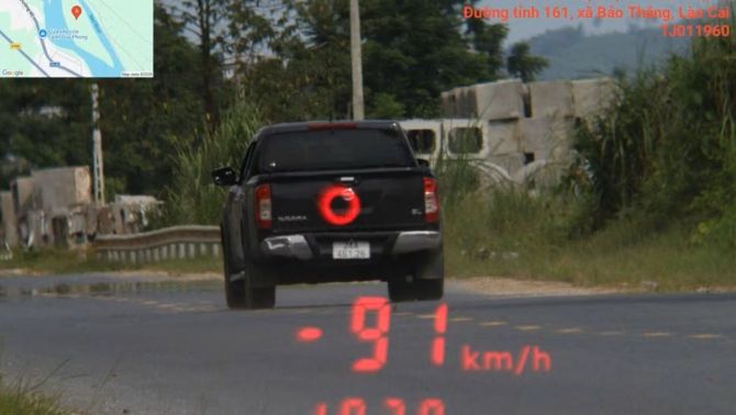 Vụ tài xế phóng ô tô 91km/h khi gặp CSGT ở Lào Cai: Đã rõ nguyên nhân sai phạm