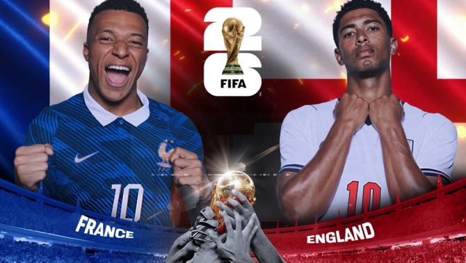 Dự đoán tỷ số, kết quả Pháp vs Anh - World Cup 2026: Mbappe, Bellingham tranh giày Vàng