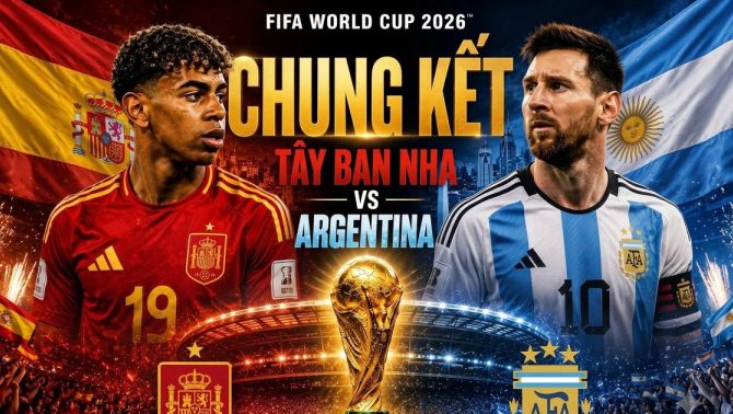 Link xem TRỰC TIẾP bóng đá Tây Ban Nha vs Argentina 02h00 ngày 20/7 - VTV3, VTV6 trực tiếp World Cup 2026 mới nhất