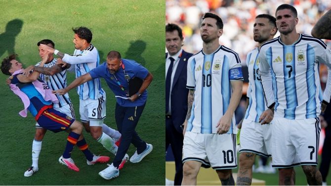 Argentina chính thức nhận án phạt sau trận thua toàn diện trước Tây Ban Nha