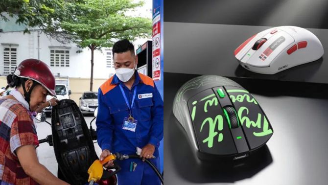Giá xăng dầu trưa 21/7: Xăng E10 chạm mốc 20.000 đồng, Dareu ra mắt chuột gaming mới giá có rẻ?