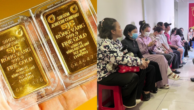 Giá vàng hôm nay 23/7: Vàng SJC nhẫn 9999 'chạm đáy', 'ngược đời' cảnh xếp hàng không bán được vàng