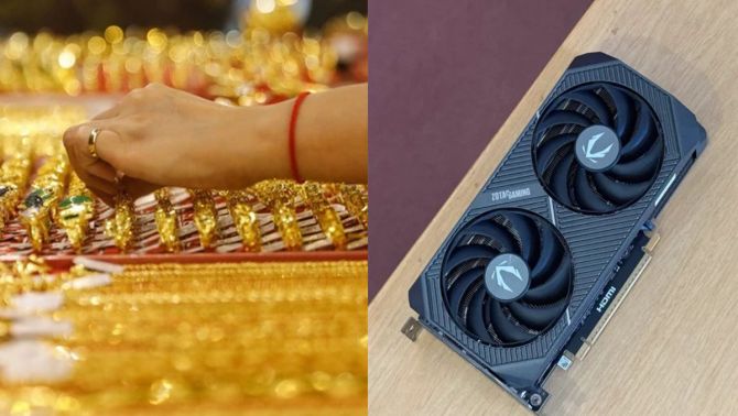 Giá vàng tối 24/7: Tiếp tục bật tăng 500.000 đồng/lượng, card đồ họa RTX 5060 giá có tăng không?