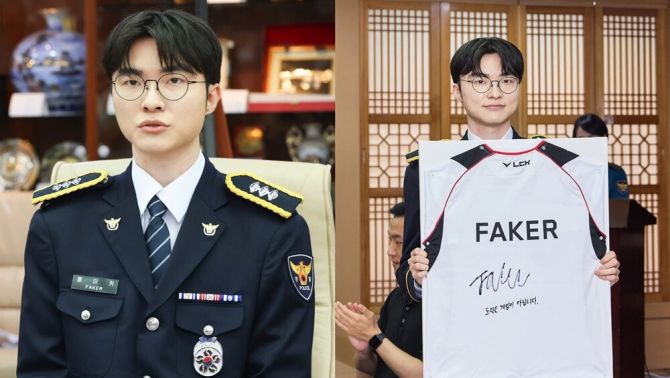 Vừa làm tuyển thủ, vừa làm 'cán bộ', Faker chính thức được bổ nhiệm chức vụ đặc biệt trong lực lượng cảnh sát Hàn Quốc