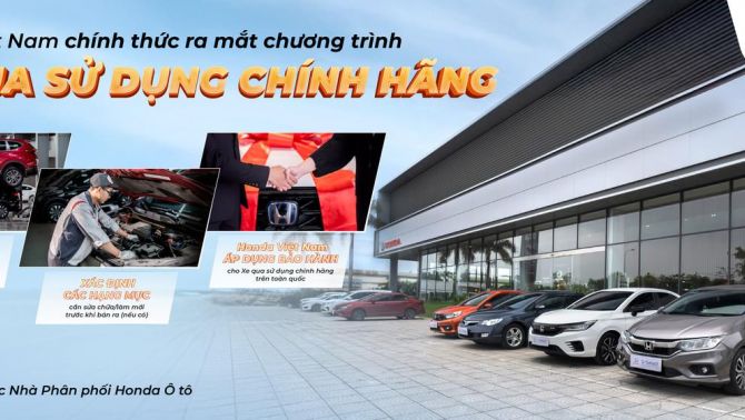 Honda Việt Nam ra mắt U-Select: Kênh mua bán xe ô tô Honda đã qua sử dụng chính hãng