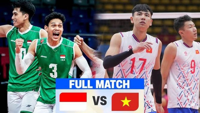 TRỰC TIẾP bóng chuyền Việt Nam vs Indonesia - Link xem trực tiếp bán kết bóng chuyền SEA V.Cup 2026