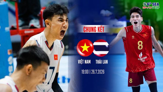 Link xem TRỰC TIẾP bóng chuyền SEA V.Cup hôm nay 26/7 - VTV phát sóng chung kết Việt Nam vs Thái Lan