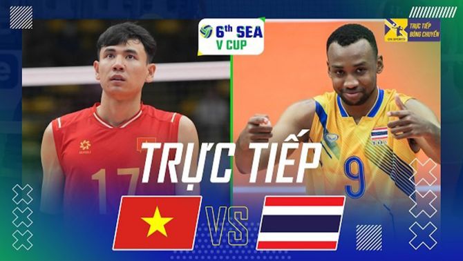 Xem TRỰC TIẾP bóng chuyền Việt Nam đấu Thái Lan ở đâu, kênh nào? Link xem chung kết SEA V.Cup 2026