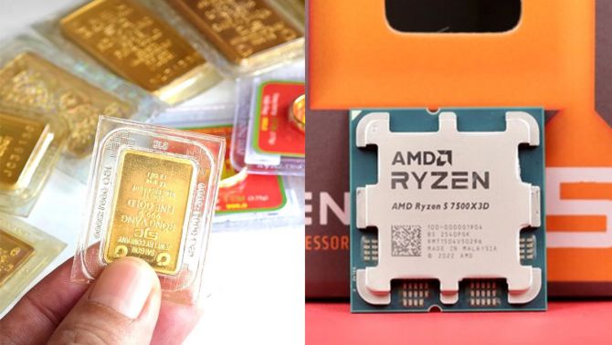 Bảng giá vàng tối ngày 27/7: Loạt thương hiệu tăng giá trở lại, CPU AMD Ryzen 5 giá có biến động?