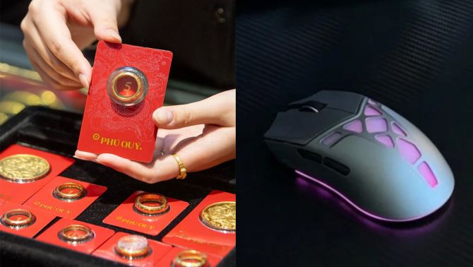 Giá vàng chiều 27/7 ghi nhận biến động mạnh sau chuỗi giảm, chuột gaming Lenovo Legion Y7MG ra mắt giá ra sao?