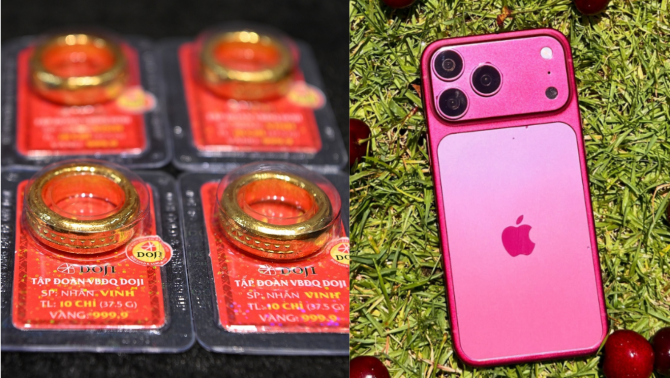 Giá vàng hôm nay tôi 27/7 leo dốc cực nhanh, người mua thận trọng, giá iPhone 18 Pro Max ra sao?