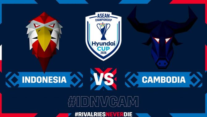 Trực tiếp bóng đá Indonesia vs Campuchia 20h30 ngày 27/7 - VTV5 VTV6 trực tiếp AFF Cup 2026 hôm nay