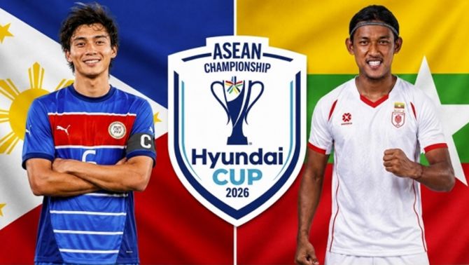 Xem trực tiếp bóng đá Philippines vs Myanmar ở đâu, kênh nào? Link xem trực tiếp AFF Cup 2026 FULLHD