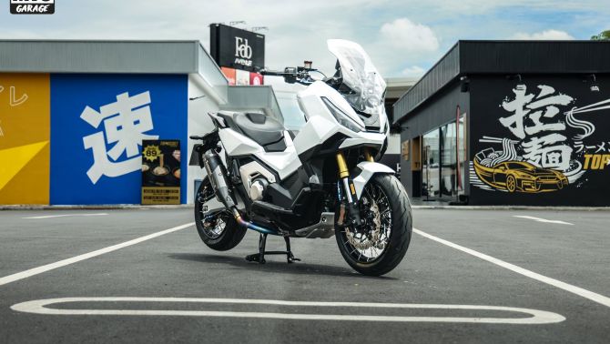 Honda X-ADV độ phong cách Racing, giữ vẻ ngoài tối giản nhưng nâng cấp toàn diện, càng ngắm càng mê 