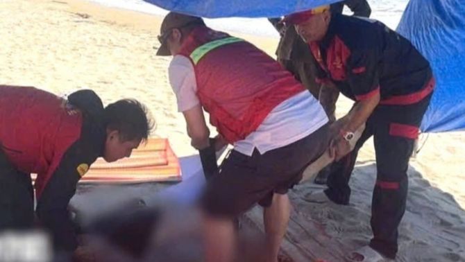 Đà Nẵng: Phát hiện thi thể nam giới nghi người nước ngoài trôi dạt bờ biển, hé lộ chi tiết đầu tiên