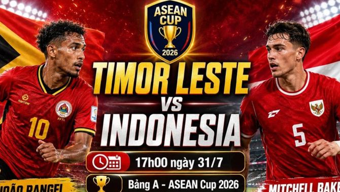 Siêu máy tính dự đoán kết quả, tỷ số Timor Leste vs Indonesia - AFF Cup 2026: ĐT Việt Nam thở phào?