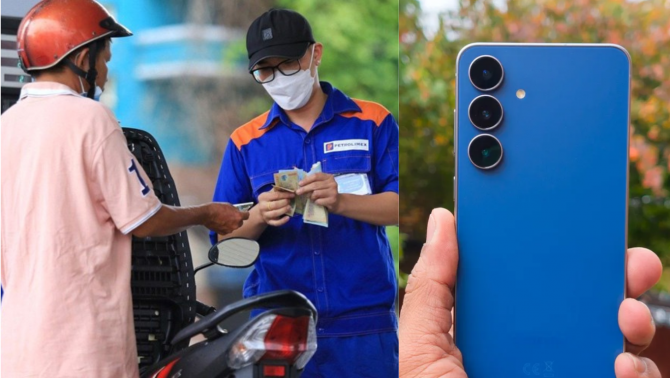Giá xăng dầu hôm nay chiều 31/7 tăng mạnh, có loại gần 28.000 đồng/lít, giá Samsung S26 Plus có giảm?