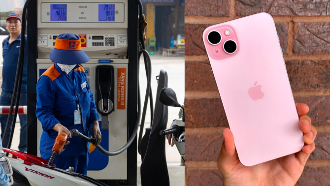 Giá xăng dầu hôm nay trưa 2/8: Trong nước tăng mạnh, E10 rời xa mốc 18.000 đồng, giá iPhone 15 rẻ bèo