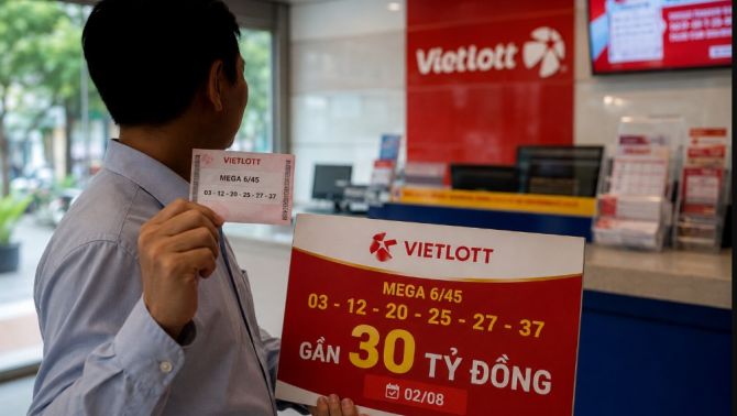 Thông tin nóng về người trúng Vietlott giải độc đắc gần 30 tỷ sau khi 1 người Hàn vừa trúng gần 103 tỷ
