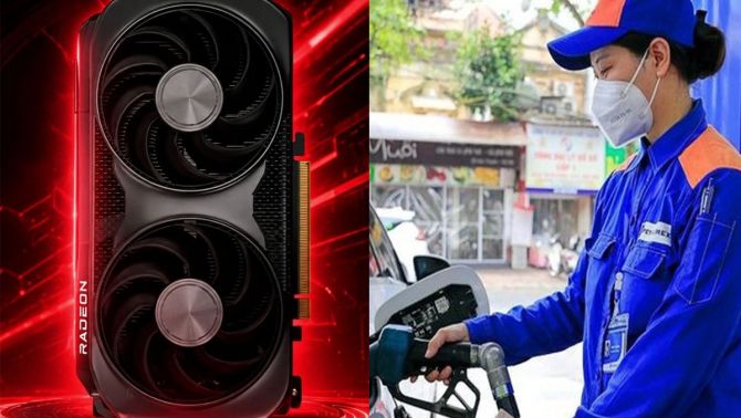 Giá xăng ngày 3/8: Xăng E5, E10 tăng gần 1.500 đồng mà vẫn rẻ, AMD ra mắt card đồ họa phổ thông giá rẻ như bèo