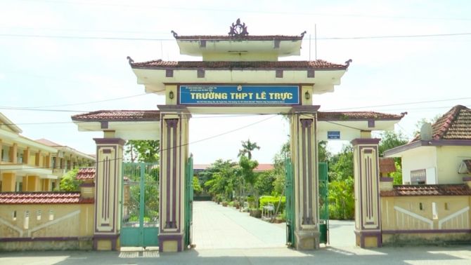 Quảng Trị: Phát hiện thêm nhiều sai phạm ở trường THPT Lê Trực sau vụ tiêu cực thi cử nghiêm trọng