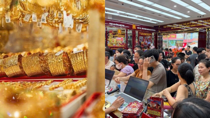 Bảng giá vàng hôm nay 4/8: Vàng SJC nhẫn 9999 'quay xe' giảm thủng mốc, người mua bán thận trọng!