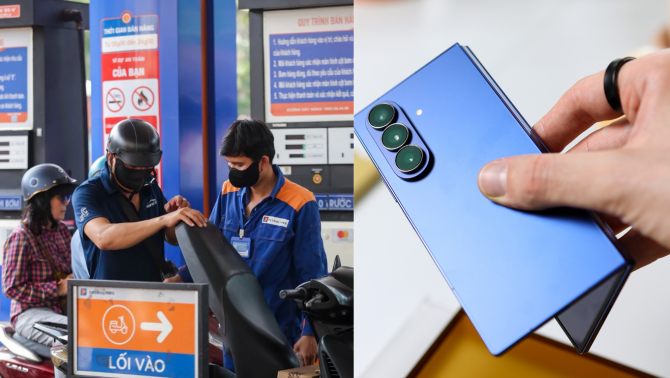 Giá xăng dầu hôm nay 5/8: Diesel giảm hơn 17.000, E10 mất gần 9.000 đồng từ đỉnh, giá Samsung Z Fold 7 có rẻ?
