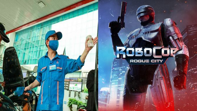 Giá xăng dầu ngày 5/8: Giá dầu lao dốc giảm sâu, game RoboCop huyền thoại giá chỉ hơn 40.000 đồng